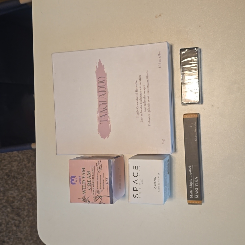 Skincare + Beauty Bundle | Collagen Mask Set + Wild Yam Cream + Carbon Moisturi